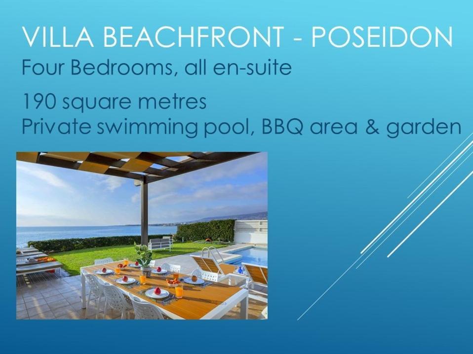 Blue Coral Beach Villas Three Exclusive Villas - Poseidon - Nautilus - Oceanos - And - Baby Coral Bungalow Coral Bay Ngoại thất bức ảnh