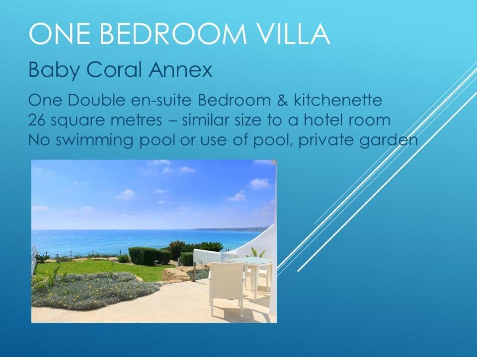 Blue Coral Beach Villas Three Exclusive Villas - Poseidon - Nautilus - Oceanos - And - Baby Coral Bungalow Coral Bay Ngoại thất bức ảnh